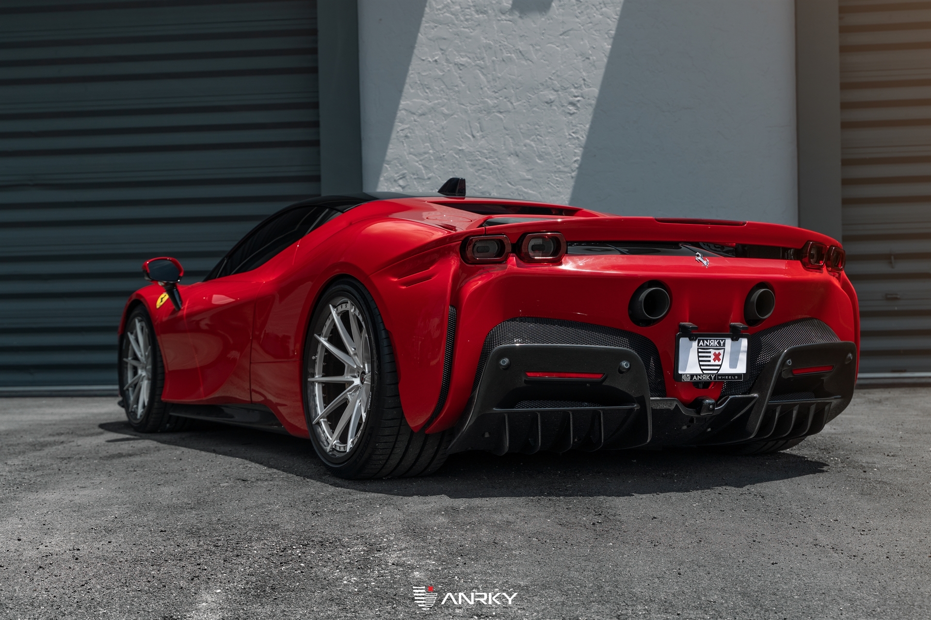 Ferrari SF90 on C38 Carbon Composite Series – Anrky Wheels