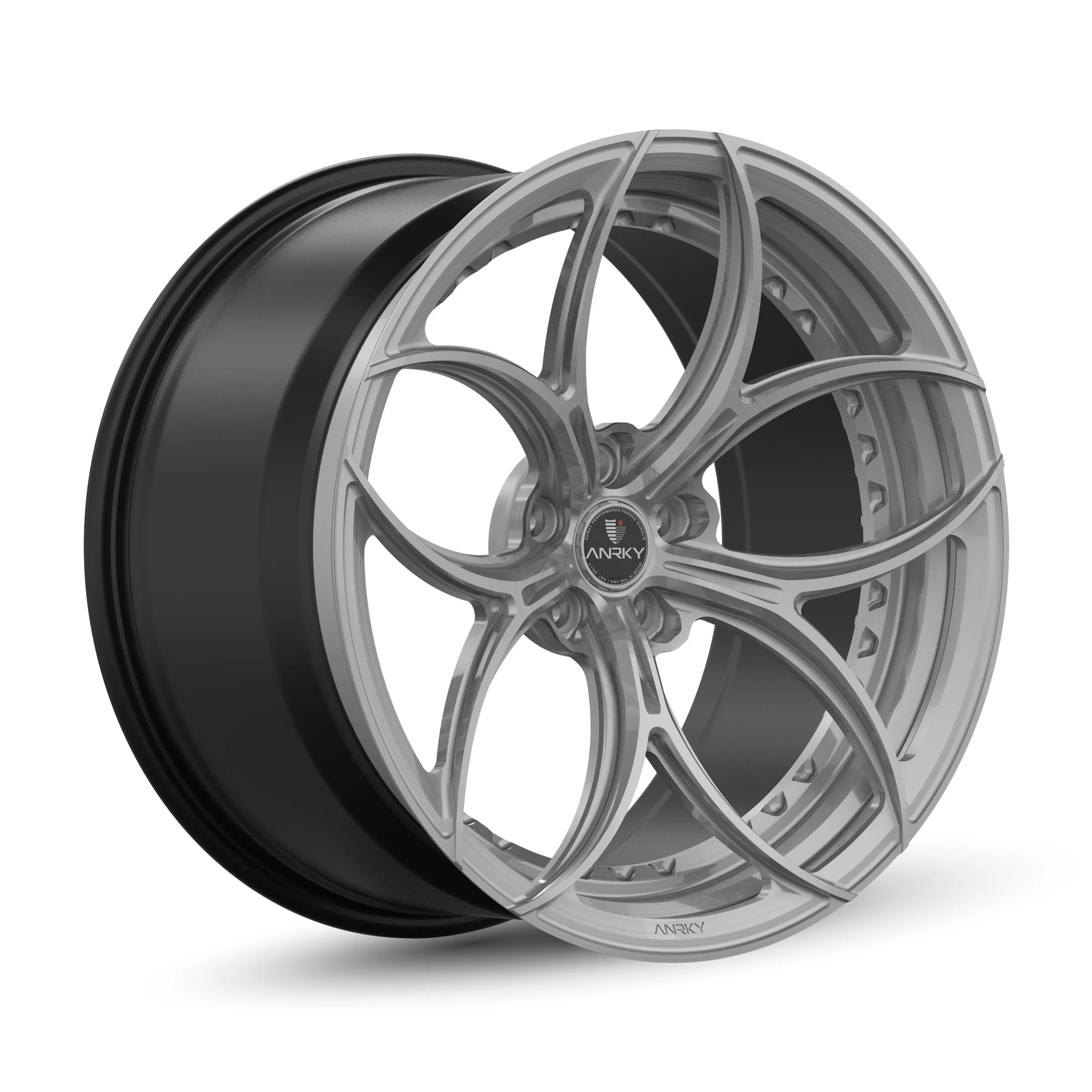 ANRKY S2-X0 Series 2-piece Forged Wheels